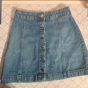 H&M Denim skirt